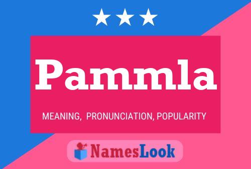 Pammla Name Poster