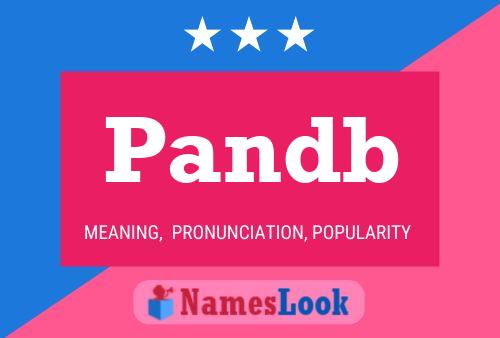 Pandb Name Poster