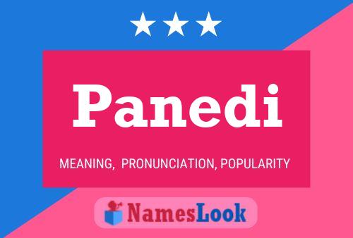 Panedi Name Poster