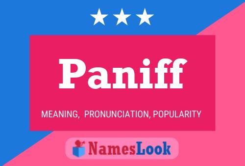 Paniff Name Poster