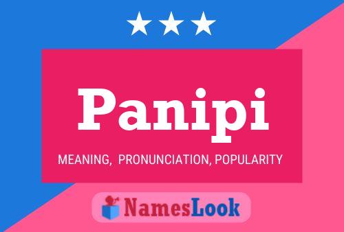 Panipi Name Poster