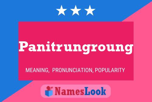 Panitrungroung Name Poster