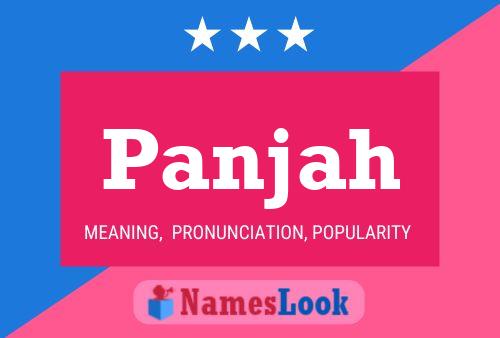 Panjah Name Poster