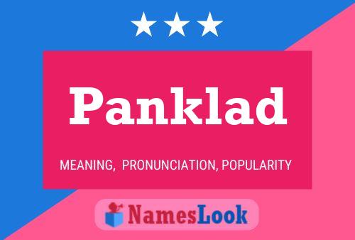 Panklad Name Poster