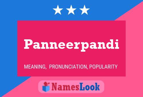 Panneerpandi Name Poster