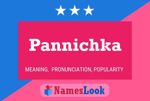 Pannichka Name Poster