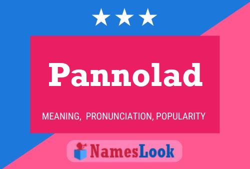 Pannolad Name Poster