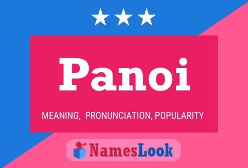 Panoi Name Poster