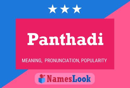 Panthadi Name Poster