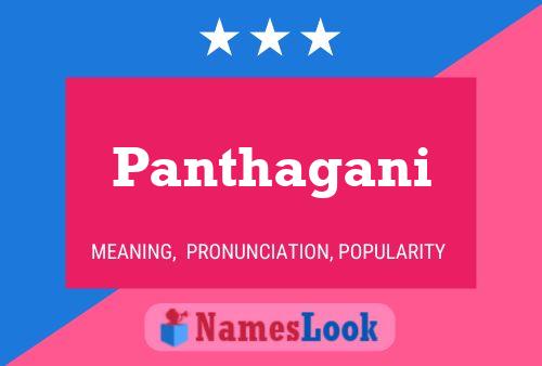 Panthagani Name Poster