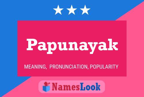 Papunayak Name Poster