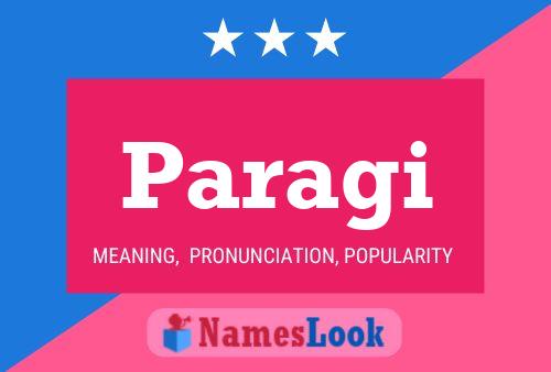 Paragi Name Poster