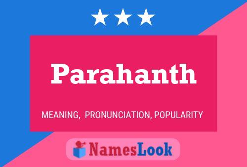 Parahanth Name Poster