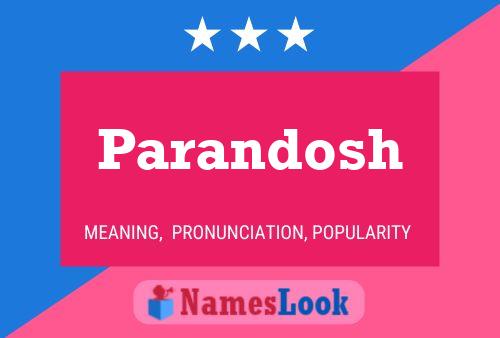 Parandosh Name Poster