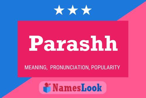 Parashh Name Poster