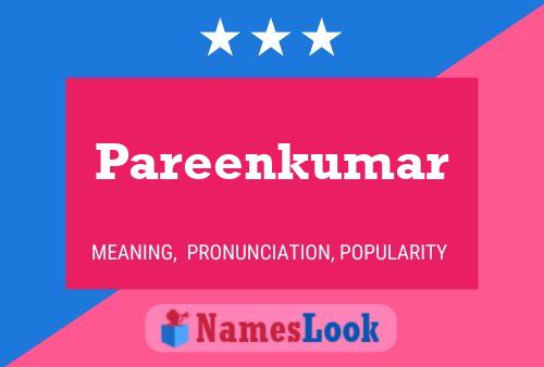 Pareenkumar Name Poster