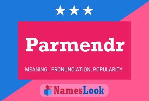 Parmendr Name Poster