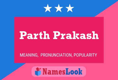 Parth Prakash Name Poster