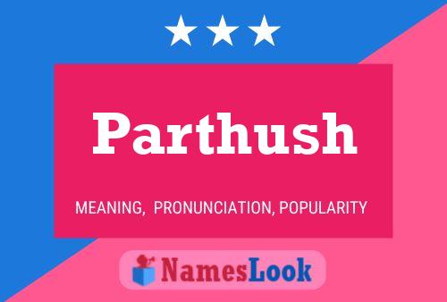 Parthush Name Poster