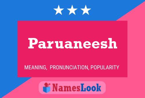 Paruaneesh Name Poster