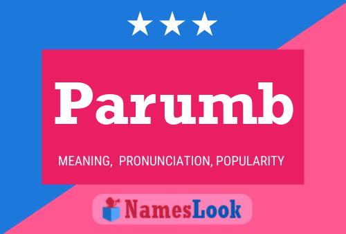 Parumb Name Poster