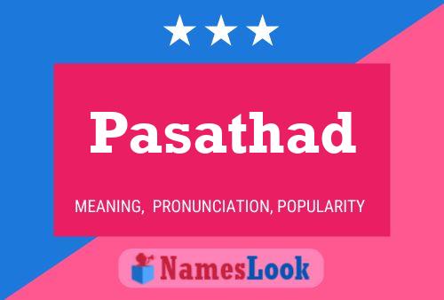 Pasathad Name Poster