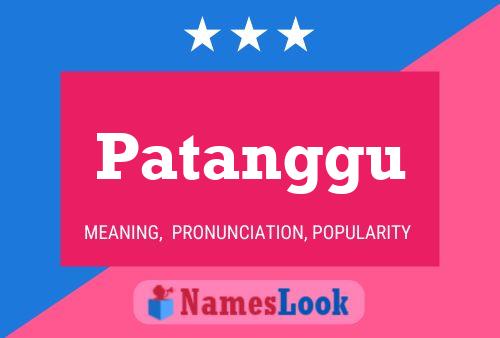 Patanggu Name Poster