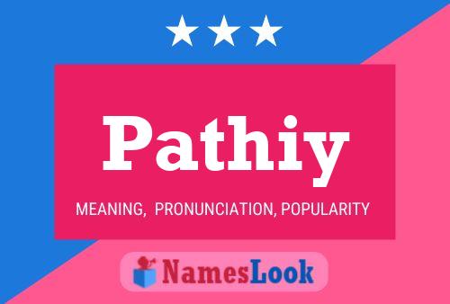 Pathiy Name Poster