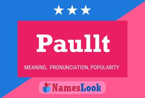 Paullt Name Poster