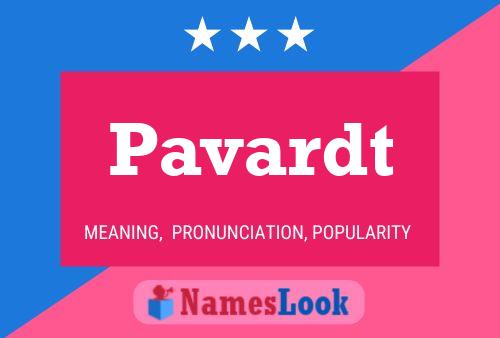 Pavardt Name Poster