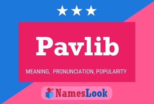 Pavlib Name Poster