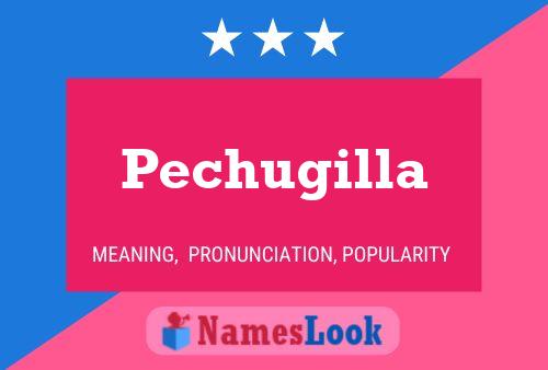 Pechugilla Name Poster