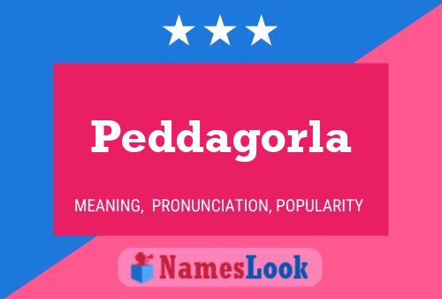 Peddagorla Name Poster