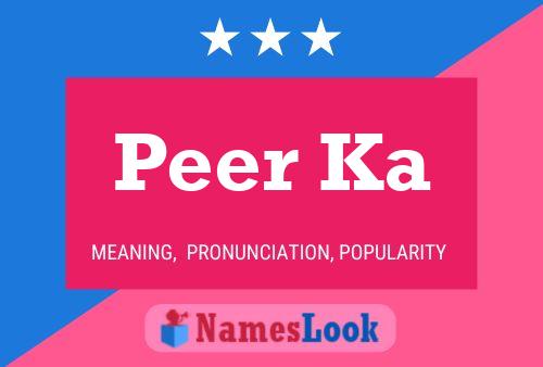 Peer Ka Name Poster