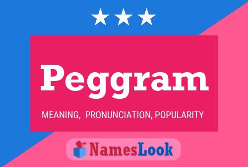 Peggram Name Poster