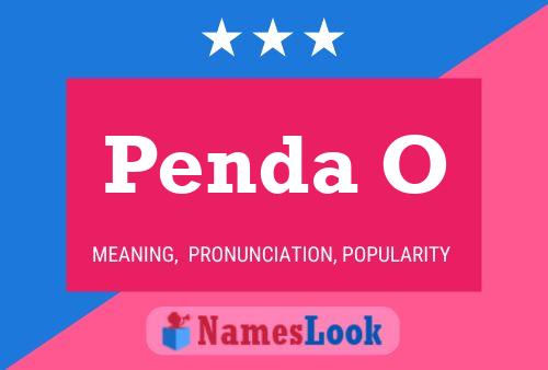 Penda O Name Poster