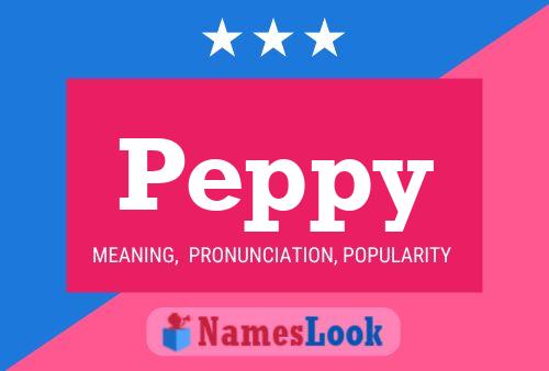 Peppy Name Poster