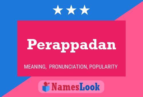 Perappadan Name Poster