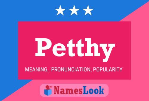 Petthy Name Poster