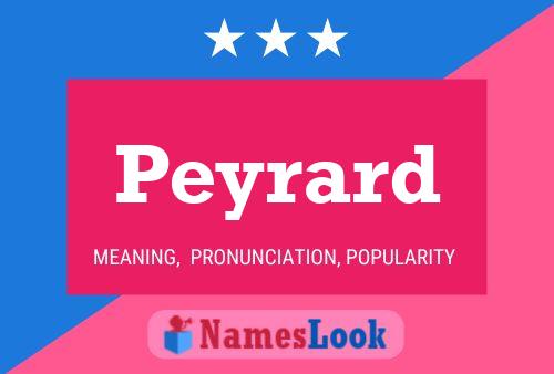 Peyrard Name Poster