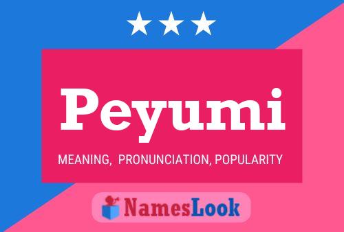 Peyumi Name Poster