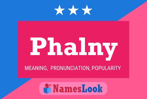 Phalny Name Poster