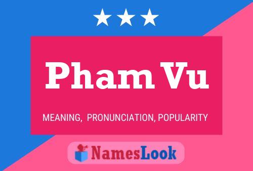 Pham Vu Name Poster