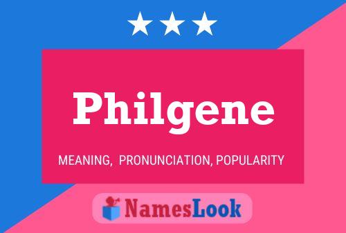 Philgene Name Poster