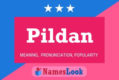 Pildan Name Poster