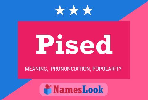 Pised Name Poster