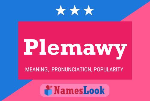 Plemawy Name Poster