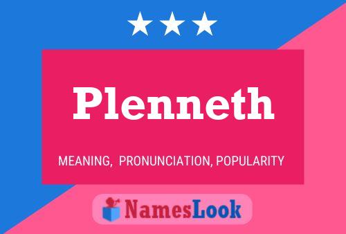 Plenneth Name Poster