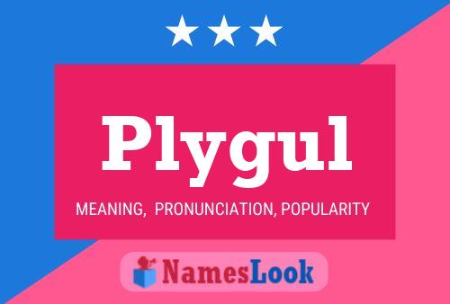 Plygul Name Poster