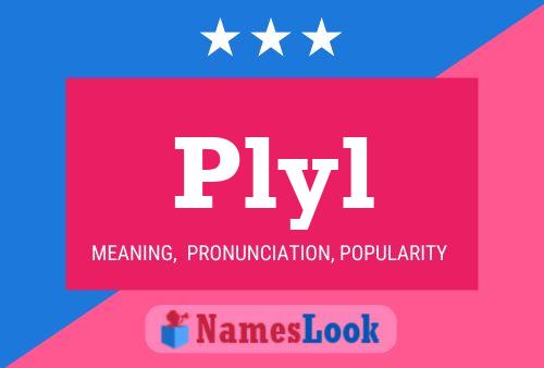 Plyl Name Poster